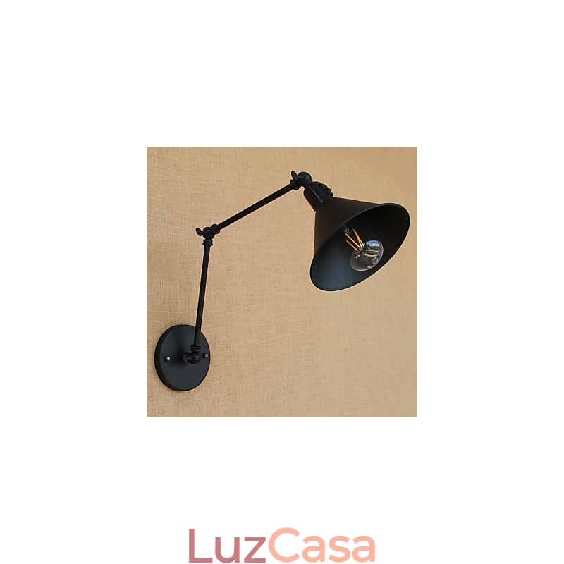 Recurso de pintura retrô country para braço oscilante estilo mini proteção ocular downlight luzes de braço oscilante