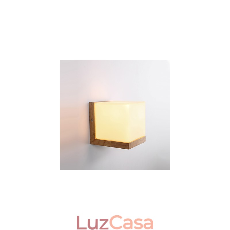 Novidade Country Feature para Mini Estilo Proteção para os olhos Luz ambiente Arandelas de cabeceira Luz noturna Criativa Varanda Lâmpada de parede