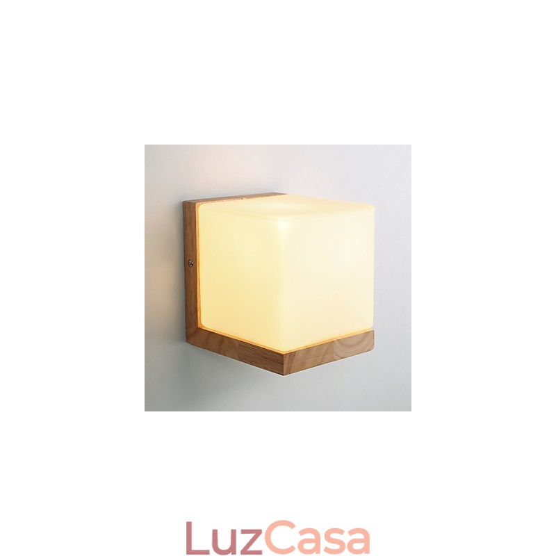 Novidade Country Feature para Mini Estilo Proteção para os olhos Luz ambiente Arandelas de cabeceira Luz noturna Criativa Varanda Lâmpada de parede