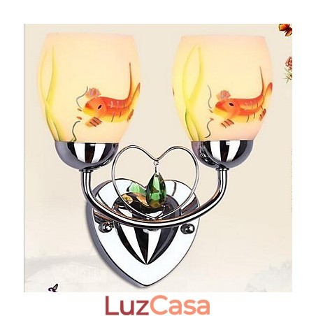 Moderno Contemporâneo Outros Apresentam Uplight Wall Sconces Luz de Parede