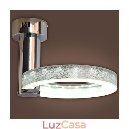 Lustre de acrílico prateado (acabamento cromado) Lustre de acrílico prateado (acabamento cromado)
