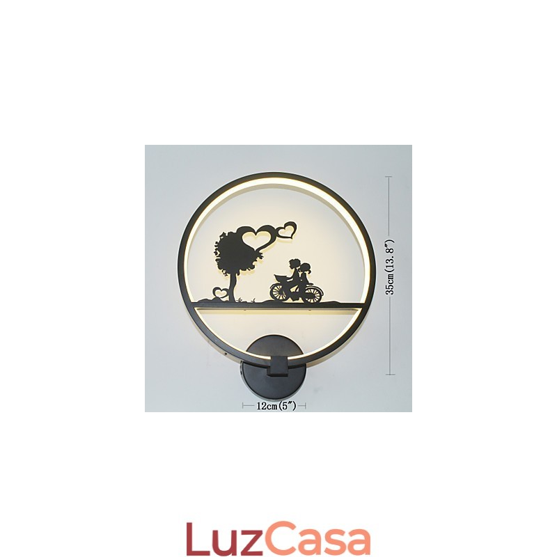 Luminária de parede de produto de alumínio Luminária de parede criativa minimalista moderna Luminária de parede de fundo de sala de estar na moda Luminária de varanda Luzes de corredor