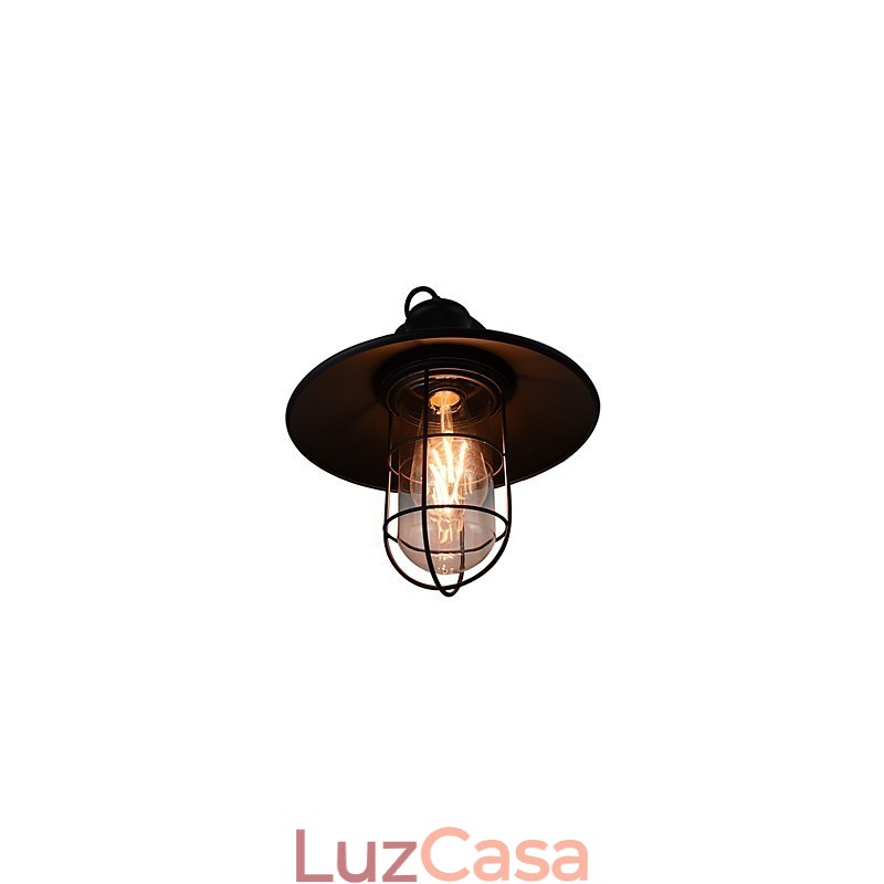 Luminária de parede Arandelas de parede Luminária de parede Lâmpada sabre de luz preta muda na parede