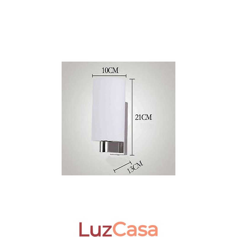 Luminária de parede moderna contemporânea galvanizada Uplight