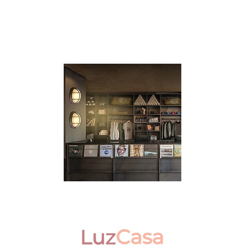 Luminária de parede moderna contemporânea com luz ambiente