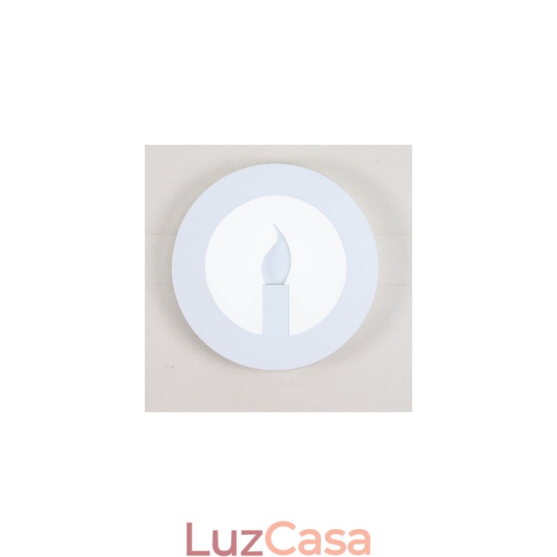 Pintura contemporânea moderna integrada para arandelas de parede com luz ambiente