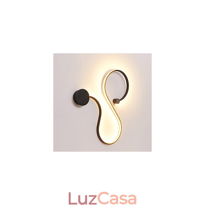 Luminárias de parede modernas criativas de metal para sala de estar, corredor, quarto, quartos de hotel, decoração de cabeceira, iluminação