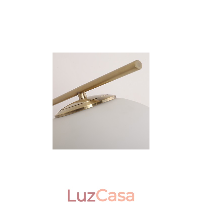 Recurso eletrogalvanizado contemporâneo moderno para arandelas de parede Arc Uplight