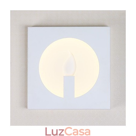 Arandelas de parede modernas e contemporâneas integradas para luz ambiente Arandelas de parede modernas e contemporâneas integradas para luz ambiente