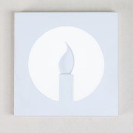 Arandelas de parede modernas e contemporâneas integradas para luz ambiente