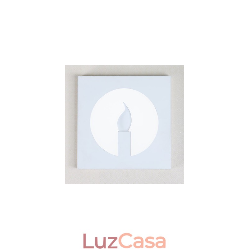 Arandelas de parede modernas e contemporâneas integradas para luz ambiente