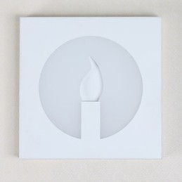 Arandelas de parede modernas e contemporâneas integradas para luz ambiente