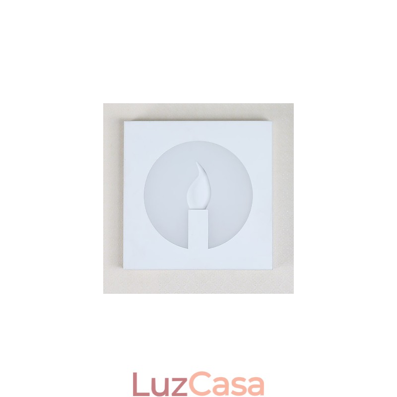 Arandelas de parede modernas e contemporâneas integradas para luz ambiente