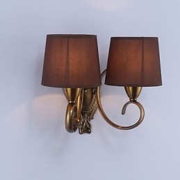 Recurso tradicional clássico galvanizado para proteção ocular Downlight Wall Spots Wall Light