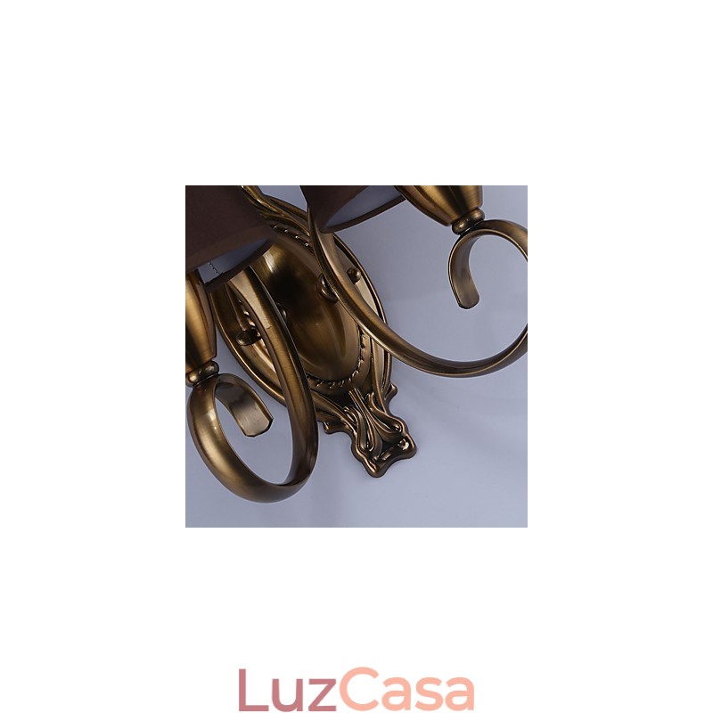 Recurso tradicional clássico galvanizado para proteção ocular Downlight Wall Spots Wall Light