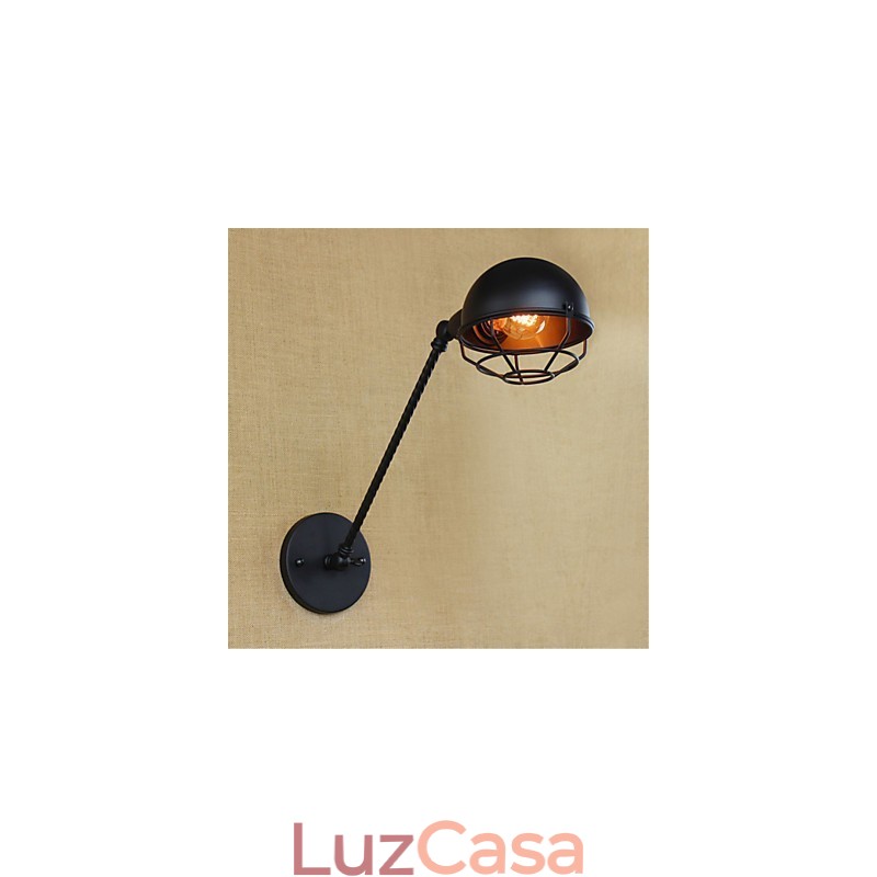 Recurso de pintura retrô country para proteção ocular em estilo miniLuzes de parede downlight