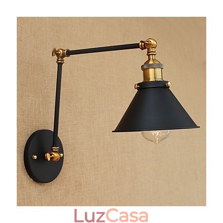 Luminária de parede industrial vintage de latão, luminária de parede, iluminação doméstica, decoração interna, luminária de parede Luminária de parede industrial vintage de latão, luminária de parede, iluminação doméstica, decoração interna, luminária de parede