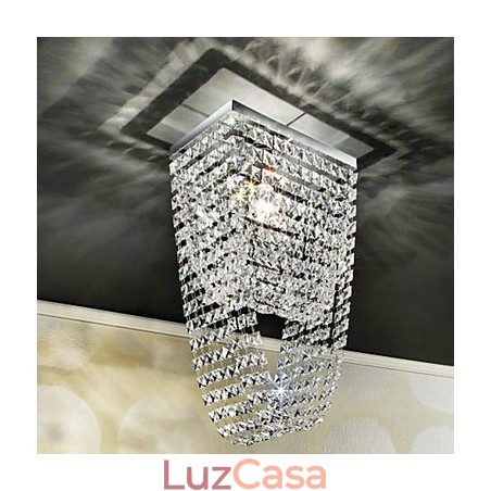 Mini estilo moderno e contemporâneo de cristal galvanizado embutido Mini estilo moderno e contemporâneo de cristal galvanizado embutido