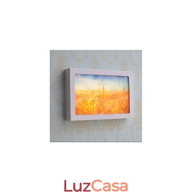 Pintura moderna contemporânea integrada, recurso de pintura contemporânea para arandelas de parede com luz ambiente