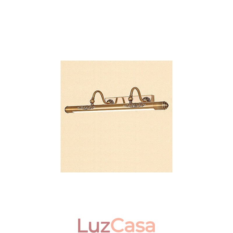 Lâmpada de espelho moderna contemporânea tradicional clássica rústica chalé vintage antigo latão característica para
