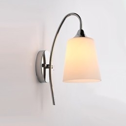 Luminária de parede moderna contemporânea galvanizada para iluminação ambiente