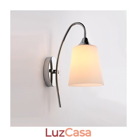 Luminária de parede moderna contemporânea galvanizada para iluminação ambiente Luminária de parede moderna contemporânea galvanizada para iluminação ambiente