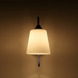 Luminária de parede moderna contemporânea galvanizada para iluminação ambiente