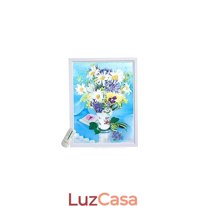 Pintura moderna contemporânea integrada, recurso de pintura contemporânea para arandelas de parede com luz ambiente