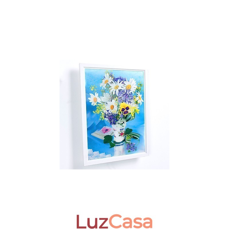 Pintura moderna contemporânea integrada, recurso de pintura contemporânea para arandelas de parede com luz ambiente
