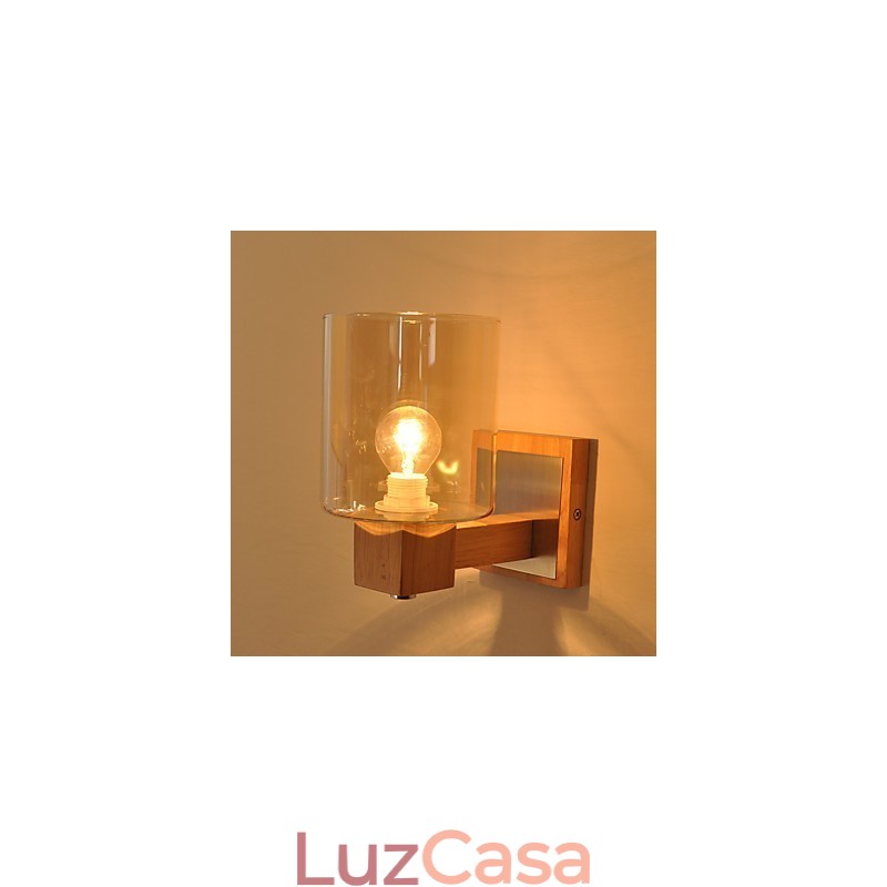 Luminária de parede de vidro Moderna Contemporânea Outros Característica para Estilo Mini Arandelas de parede de luz ambiente Luminária de parede