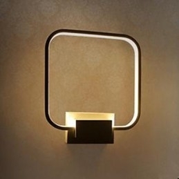 Recurso de pintura moderna contemporânea integrada para luzes de parede de luz ambiente Luz de parede