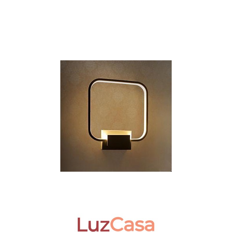 Recurso de pintura moderna contemporânea integrada para luzes de parede de luz ambiente Luz de parede