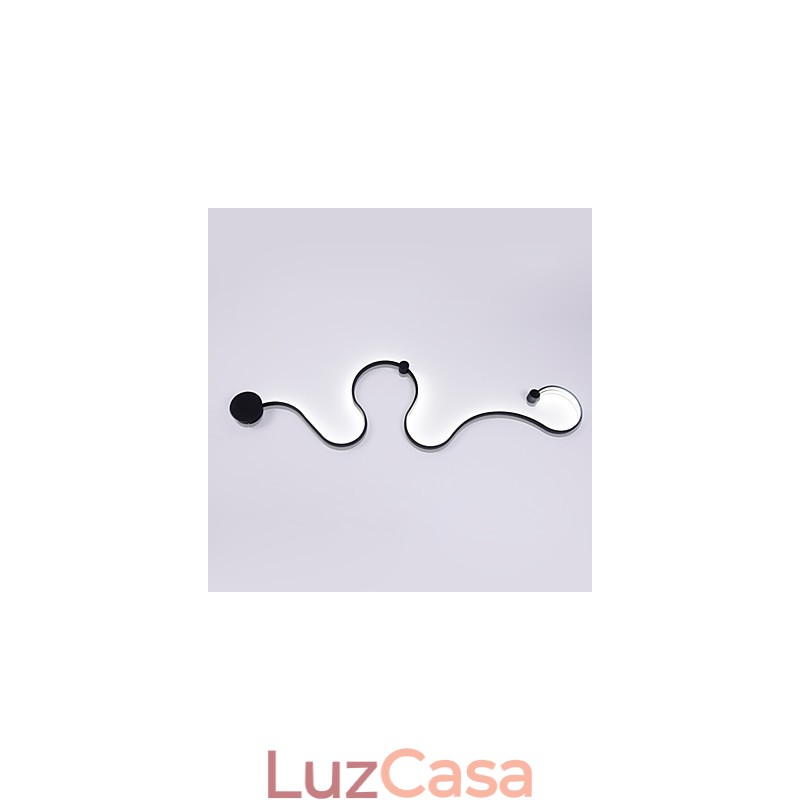 Apliques de parede Moderno Contemporâneo Pintura Característica Alumínio Luz de parede para Quarto Escada Sala de estar Lâmpada
