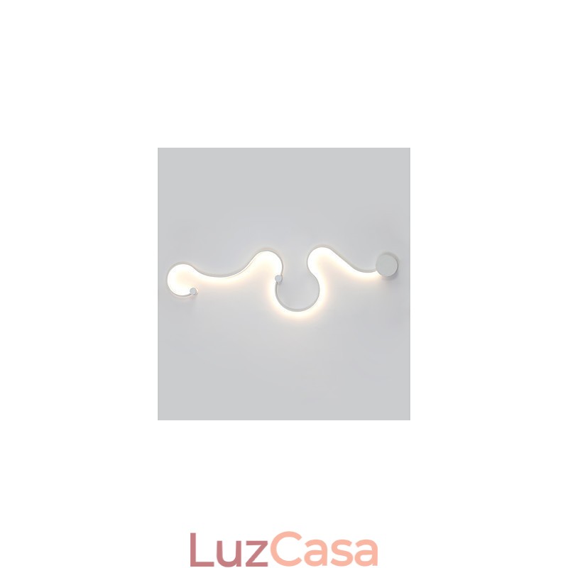Apliques de parede Moderno Contemporâneo Pintura Característica Alumínio Luz de parede para Quarto Escada Sala de estar Lâmpada