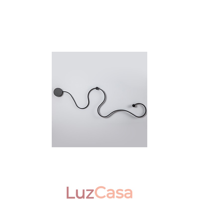 Apliques de parede Moderno Contemporâneo Pintura Característica Alumínio Luz de parede para Quarto Escada Sala de estar Lâmpada