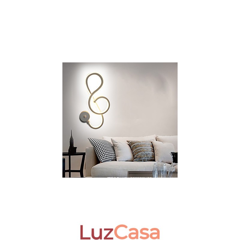 Simples Moderno Criativo Barra de Luz Parede Corredor Embutido Lâmpada Corredor Luzes Quarto Lâmpada de Cabeceira Lâmpada de Alumínio