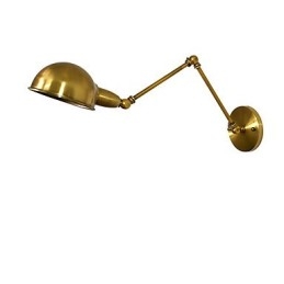 Lodge rústico tradicional clássico antigo latão recurso para downlight luzes de parede luz de parede