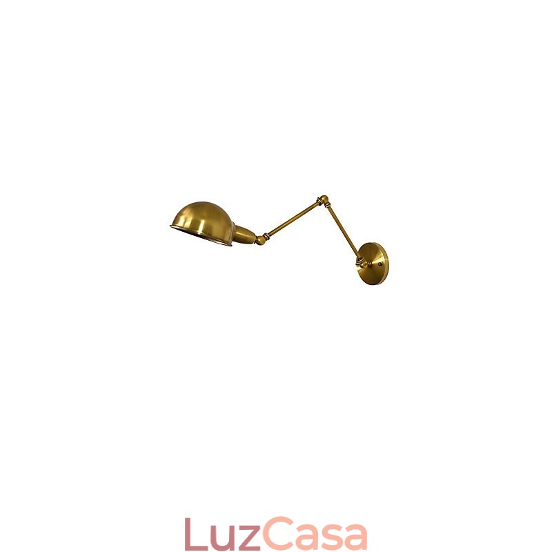 Lodge rústico tradicional clássico antigo latão recurso para downlight luzes de parede luz de parede