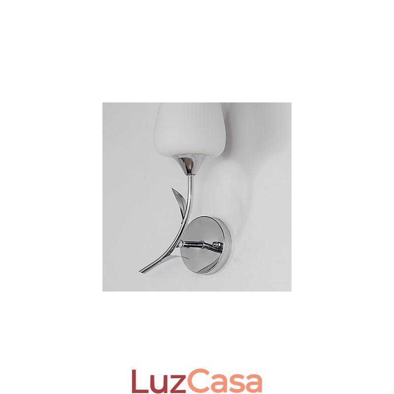 Luminária de parede metálica moderna contemporânea embutida e de teto Hugger, luminária de parede com destaque