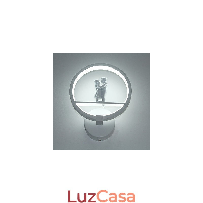 Luminária de parede moderna minimalista para sala de estar decorativa de alumínio para corredor, varanda, quarto, luminária de cabeceira