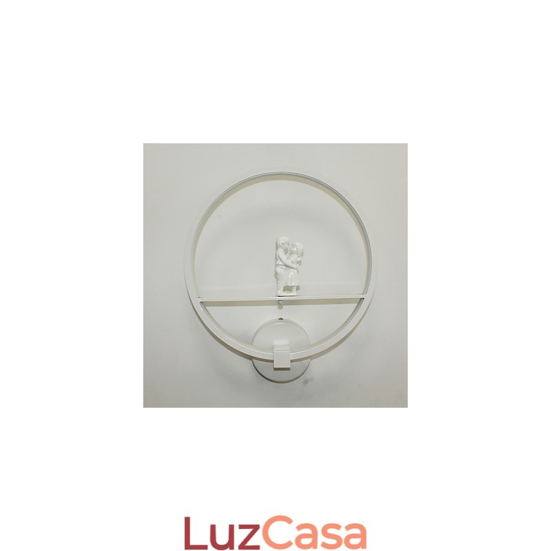 Luminária de parede moderna minimalista para sala de estar decorativa de alumínio para corredor, varanda, quarto, luminária de cabeceira