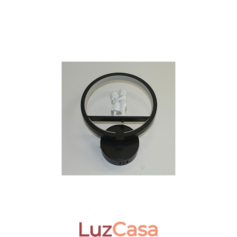 Luminária de parede moderna minimalista para sala de estar decorativa de alumínio para corredor, varanda, quarto, luminária de cabeceira