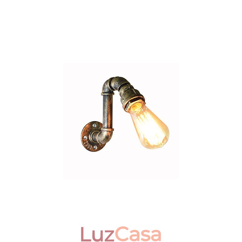 Luminária de parede com luz ambiente