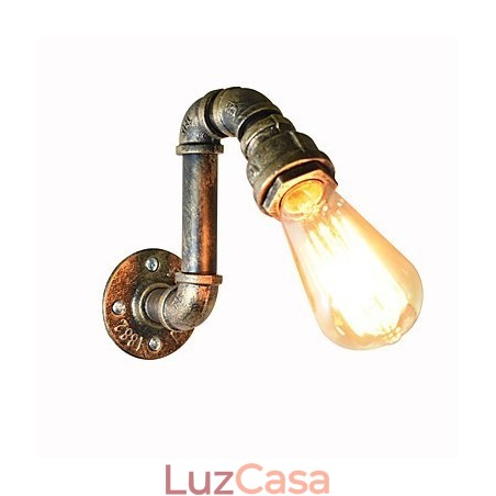 Luminária de parede com luz ambiente