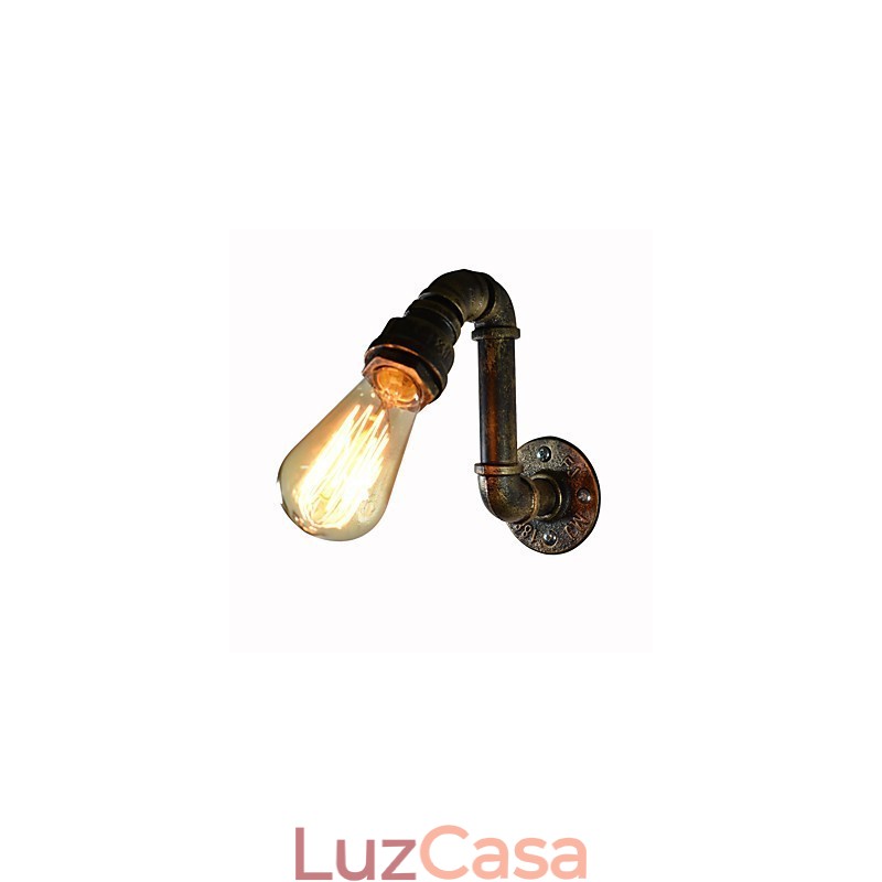 Luminária de parede com luz ambiente