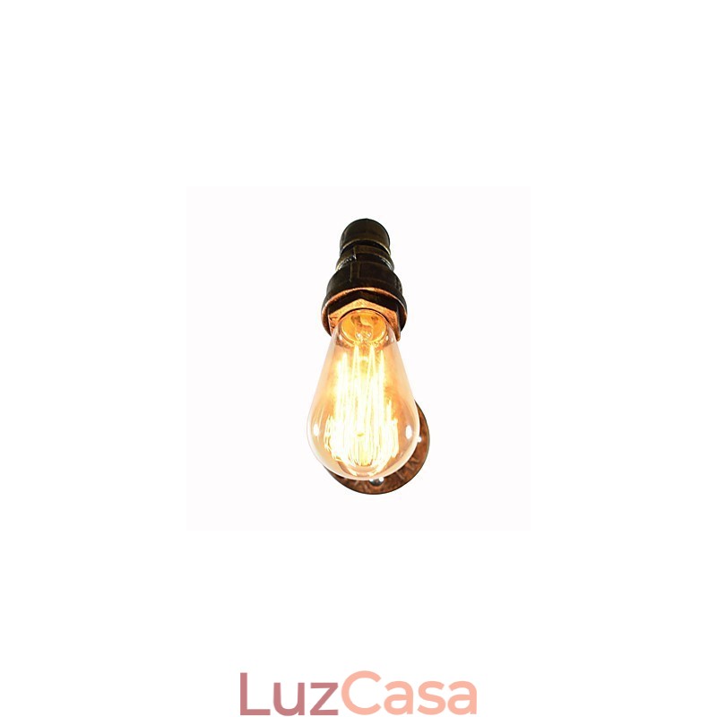 Luminária de parede com luz ambiente