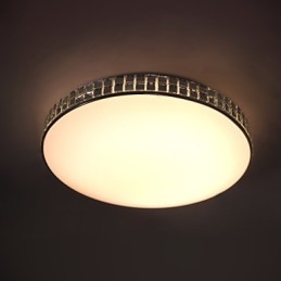 Luminária de teto moderna embutida em acrílico com pintura em metal 90 265V