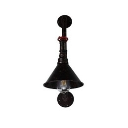 Luminária de parede Arandelas de parede Luminária de parede de ferro Retro Vintage Moderno Upscale Bar West Restaurante Café