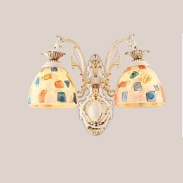 Pintura rústica de chalé para arandelas de parede downlight