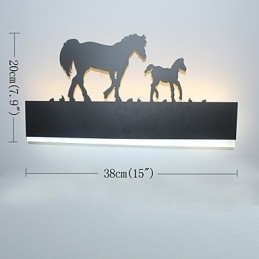 A nova luminária de parede acrílica personalidade criativa iluminação decorativa moderna minimalista lâmpada de quarto lâmpada de cabeceira